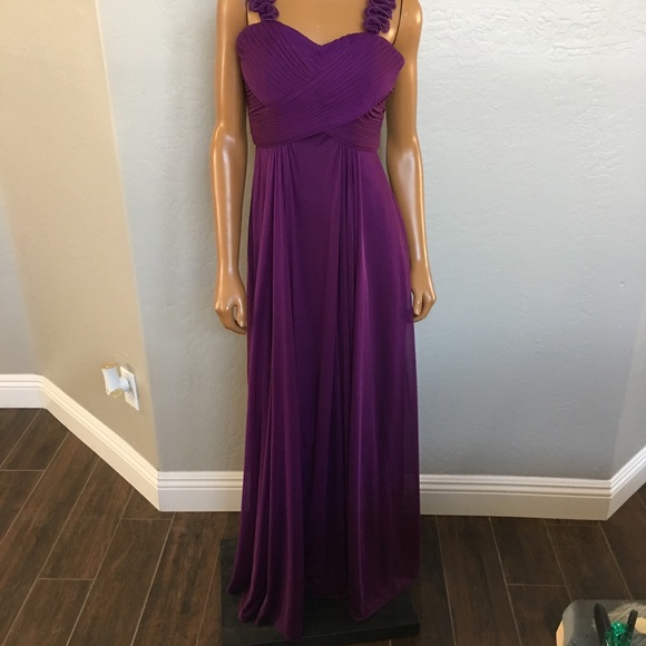 Cinderella maid of honor maxi ruffle dress quince Quinceañera - Picture 6 of 6